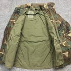 Vintage Usgi M65 Field Jacket Mens Medium Long Woodland Camo Cold Weather 80s
