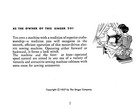 Singer 201 Sewing Machine User Manual Operation Guide - Tough Wire-lock Binding