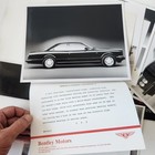 1993 Bentley Motors Press Kit     13 Photos W  Captions   Info     Rolls Royce Rare