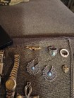 Vintage Jewelry Lot  Rings  Bracelets  Necklaces   Watches  Earrings Etc  21 Pc 