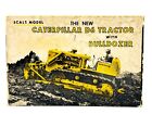 1 24 Caterpillar D6 Tractor With Bulldozer Ertl In Original Box