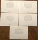 Classic Cars 1988 Fdc Maxi Card Maximum Lot Set Scott 2381-85