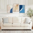 83  Oversized 3-seater Sofa Couch Modern Deep Seat Loveseat Living Room Couches