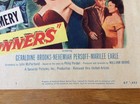 Original Lobby Card For  street Of Sinners  - 1957 - Noir Film - Vintage