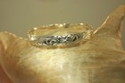 8mm Keiki Child Bmh Solid 925 Sterling Silver Hawaiian Heritage Scrolls Bangle