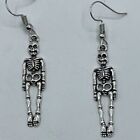 Skeleton Dangle Earrings Horror Jewelry Gothic Skull Earrings