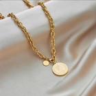 Chunky Necklace Chain Trendy Pendant Womens Fashion Jewelry 88n1