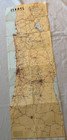 Carta s Holyland Touring Map Israel Sinai Vtg 1967 Jerusalem Tel Aviv