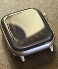 Apple Watch Series 11 42mm Gps 32gb Gold Aluminum Case Black Silicone Band