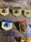 1984 La Olympics Vintage Anheuser Bush Usa Lapel Hat Pins Lot Of 8 Collector
