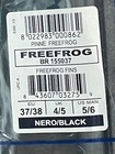 Cressi Free Frog Br155037 Fins 37-38 Nero Black New