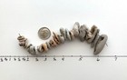 25 Natural Holey Beach Rocks Tiny Hag Stones Adder Fairy Lucky Wish Magic  a25