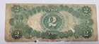 1917  2 Legal Tender Two Dollar Red Seal Large Size Circulated Nice Type  t288