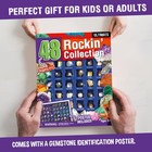 Science Gifts For Kids Boys Girls Geology Kit Gift Gemstone Collection Box 48qty