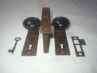 Antique Victorian Era Door Hardware