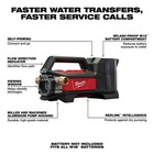 Milwaukee 2771-20 M18 18v Cordless Li-ion Water Transfer Pump - Bare Tool