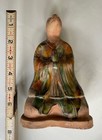Chinese Tomb Figure  Tang Dyn  Sancai Glaze  Antique
