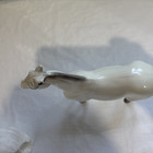 Vintage Rare Hartland White Alabaster Polo Pony Horse Glossy Antique Collectible