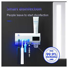 Uv Light Sterilizer Toothbrush Holder Cleaner   Automatic Toothpaste Dispenser