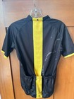 Paladin Cycling Jersey Black Yellow Batman  Size Medium