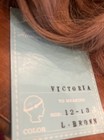 Mini-world Human Hair Doll Wig     victoria    Light Brown 12-13 Inches New