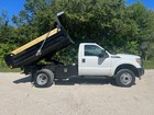 2014 Ford F-350 Drw Super Duty 4x4 Dump Truck With 15k Miles 6 2l Gas
