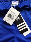 Youth Adidas Climacool Athltetic Casual Shorts Cobolt Blue  Strips New With Tags