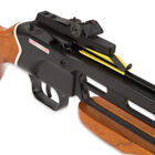150 Lb Avalanche Trail Blazer Wood Bow Crossbow Wooden Stock W  Arrows Bolts