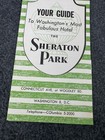 Vintage 1960s Sheraton Park Washington Dc Brochure Hotel Travel