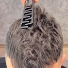 Men s Z Shape Hair Styling Comb Root Lift Volumizing Fluffy Hairstyle Hairdressi