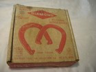 Usa Diamond Pitching Double Ringer Horseshoes In Original Box - Set Of 4  four 