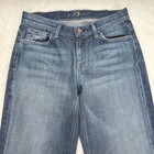 7 For All Mankind Ginger Jeans Womens 26 Blue Wide Leg Flare Denim 29x28 5 Read