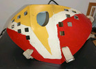 Cooper Street Hockey Red Yellow White Goalie Mask Hm6 Oil Painted Friday 13th