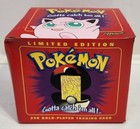 23k Gold Plated Jigglypuff Trading Card 1998 Burger King Red Box Sealed Package 