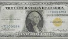 1935a  1 Key Star Note North Africa Wwii Emergency Issue Silver Certificate 