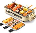 Pukomc Electric Indoor Grill 2 In 1 Indoor Grill Non-stick 1500w