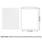100 Pcs Clear 14x20 Inch Pvc Heat Shrink Wrap Bags Gift Basket Shoes Jars