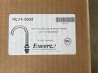 Encore Kl74-9002 Deck Faucet W 5    Rigid Goose Neck Stainless Steel Spout