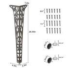 Metal Hairpintable Legs Set Of 4   industrial Dining Furniture Legs  Heavy-duty   