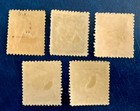 El Salvador 170a-b  170d  170g-h   1897 Stamps   Short Set   Mh