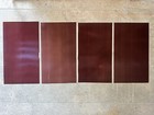  4  Sheets Of Lilac Purple Stained Glass 7 5x4 Semi-transparent Mosaic Hobby