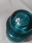 Hemingray Green Glass Insulator Cup 42 Made In Usa Chip On Top