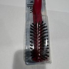 Vtg Wilhold Dark Pink Flare Bristles Hair Brush   Comb Model 8501 Nylon New