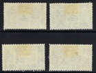 Hong Kong  1935  Scott  147-150  Silver Jubilee Set  Mint  Hinged