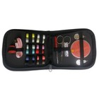 Mini Sewing Kit Scissors Thread Thimble Pins Needles Home Emergency Scissor