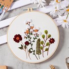 12 Pieces 4 Inch Embroidery Hoops  Round Wood Embroidery Hoops  Adjustable Ba   