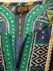 African Print Dashiki Style Unisex Cotton Tunic Top Shirt  Multi-color  L