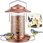 Bird Feeder Metal Squirrel Chew-proof Bird Feeders For Outdoors Hanging Outsi   