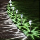 12pack Solar Garden Lights Outdoor Waterproof Landscape Led Light Path Yard Lamp