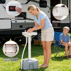 Portable Sink Hand Wash Station With Electric Pump - 20l Outdoor Camping Sink Us